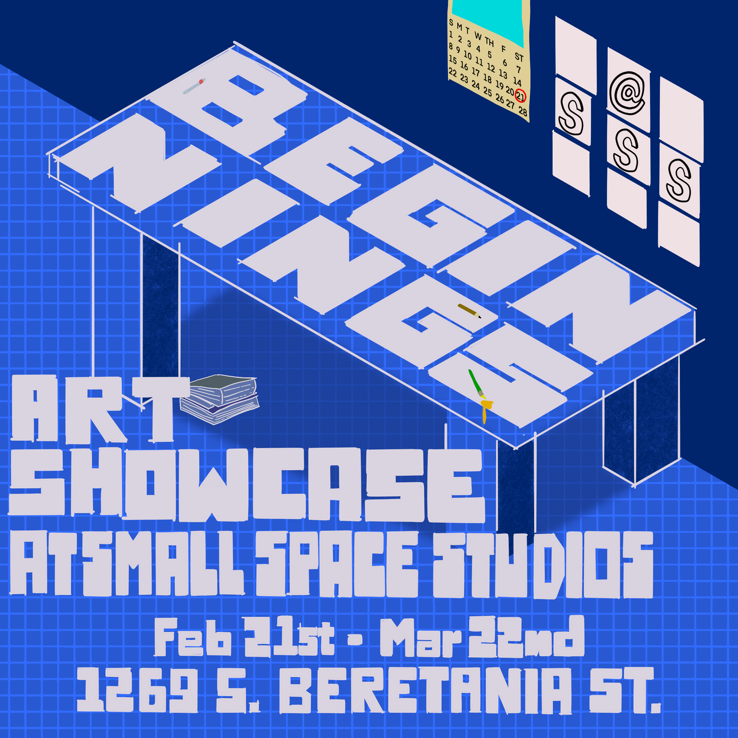 "Beginnings" SSS Art Gallery Fee